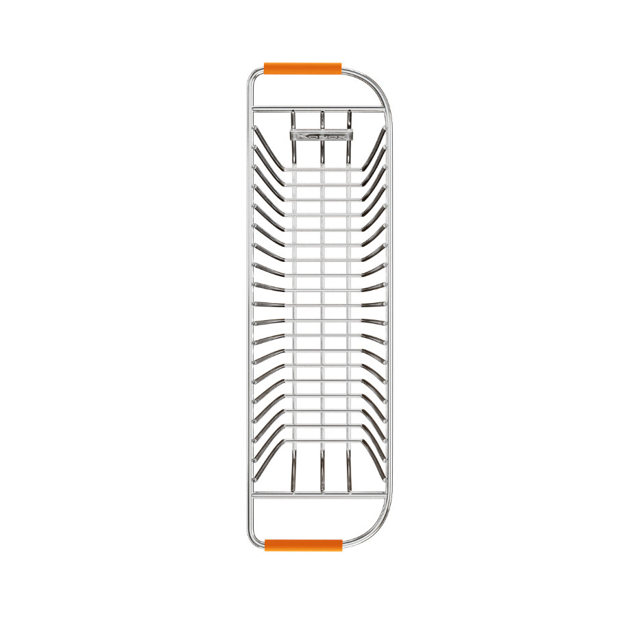 Giá phụ inox để đồ rửa bát Konox BK470PP12 màu cam